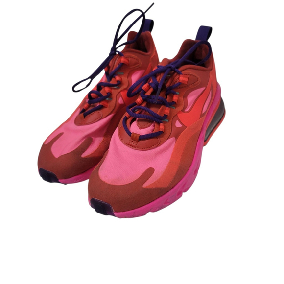 Nike Air Max 270 React AT6174-600 Women's Size 6 08/29/19 Excellent Condition - Picture 6 of 10